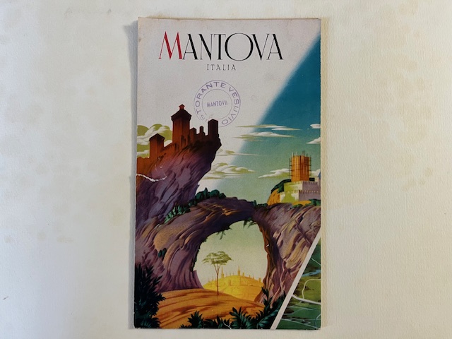 Mantova, Italia (carta turistica)